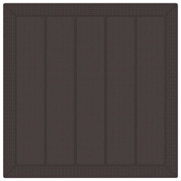 vidaXL Z&aacute;hradn&yacute; jed&aacute;lensk&yacute; set 5 pcs Hned&aacute; Polypropyl&eacute;n