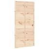 vidaXL Dvere do stodoly 100x1,8x214 cm mas&iacute;vna borovica