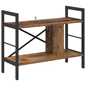 vidaXL Reg&aacute;l na knihy 3 &uacute;rovn&iacute; 75 x 30 x 58,5 cm Kompozitn&eacute; drevo
