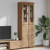 vidaXL Highboard s poličkou FLORIN Remeseln&yacute; dub 60 x 35 x 182 cm