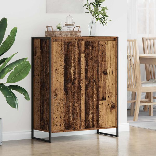 vidaXL Skriňa na top&aacute;nky Star&eacute; drevo 79 x 36 x 100 cm Kompozitn&eacute; drevo