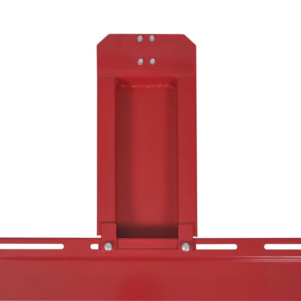 Červen&yacute; stojan pre motocykel