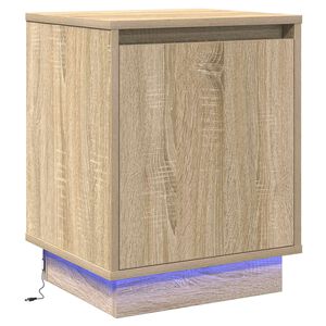 vidaXL Nočn&yacute; stol&iacute;k Sonoma dub 39 x 34,5 x 50 cm Kompozitn&eacute; drevo