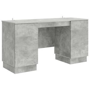 vidaXL St&ocirc;l Bet&oacute;novo siv&aacute; 142,5 x 50 x 75 cm Kompozitn&eacute; drevo