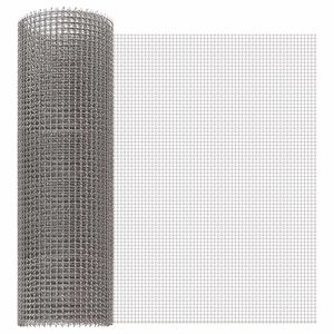 vidaXL Sieťov&aacute; obrazovka 40 x 200 cm 3 Mesh Nerezov&aacute; oceľ 201
