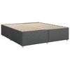 vidaXL Boxspring posteľ s matracom tmavosiv&aacute; 180x200 cm l&aacute;tka