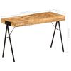 vidaXL Písací stôl 118x50x75 cm masívne mangovníkové drevo
