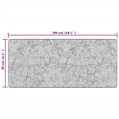 vidaXL Prateľný koberec patchwork 80x300 cm viacfarebný protišmykový