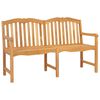 vidaXL Ručne vyrez&aacute;van&aacute; ružov&aacute; lavička 150 x 60,5 x 95 cm Pr&iacute;rodn&aacute;