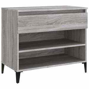 vidaXL Botn&iacute;k siv&yacute; dub sonoma 70x36x60 cm spracovan&eacute; drevo