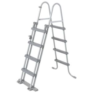 Bestway 4-stupňov&yacute; bezpečnostn&yacute; rebr&iacute;k do baz&eacute;na Flowclear 122 cm
