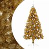 vidaXL Umel&yacute; vianočn&yacute; stromček s vianočn&yacute;mi guľami 210 cm 300 LED