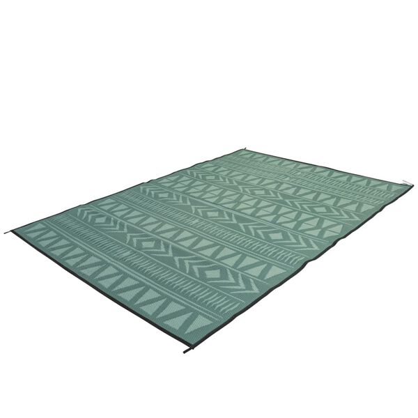 Bo-Camp Vonkajší koberec Chill mat Oxomo 2,7x2 m L, zelený