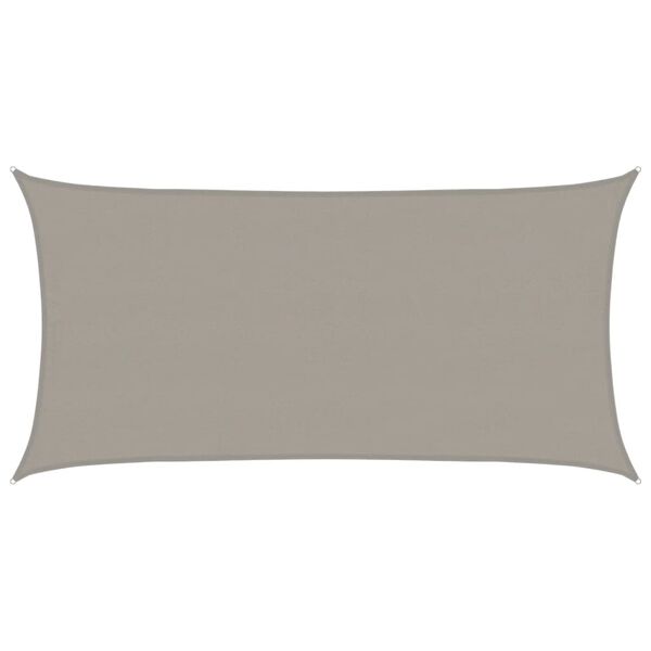 vidaXL Tieniaca plachta 160 g/m&sup2; obdĺžnikov&aacute; bledosiv&aacute; 4x7 m HDPE