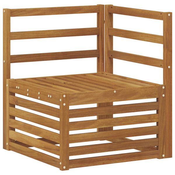 vidaXL S&uacute;pravy pohoviek 10 pcs Pr&iacute;rodn&aacute; Pevn&eacute; ak&aacute;ciov&eacute; drevo