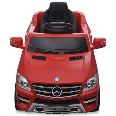 Detské elektrické auto s ovládačom červené Mercedes Benz ML350 6 V