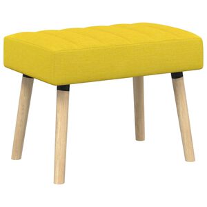 vidaXL Pruhovo pre&scaron;it&aacute; lavica Svetložlt&aacute; 60 x 40 x 45 cm L&aacute;tka
