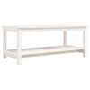 vidaXL Konferenčn&yacute; stol&iacute;k biely 110x55x45 cm borovicov&yacute; mas&iacute;v