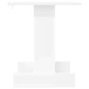 vidaXL Koncov&yacute; st&ocirc;l Biela 44,5 x 45 x 55 cm Kompozitn&eacute; drevo