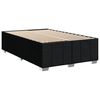 vidaXL Boxspring posteľ s matracom čierny 120x200 cm l&aacute;tka
