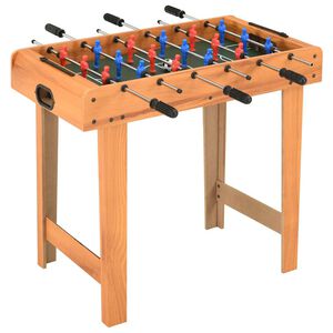 vidaXL Mini stoln&yacute; futbal 69x37x62 cm javor