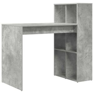 vidaXL St&ocirc;l Bet&oacute;nov&aacute; &scaron;ed&aacute; Kompozitn&eacute; drevo 108 x 55 x 103.5 cm