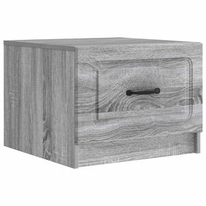 vidaXL Konferenčn&yacute; stol&iacute;k Siv&aacute; sonoma 49 x 50 x 37 cm Kompozitn&eacute; drevo