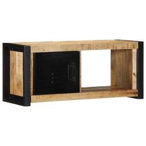 VidaXL TV skrinka 80x30x35 cm Mas&iacute;vne hrub&eacute; drevo Mango