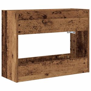 vidaXL Stojan na slnečn&iacute;k Star&eacute; drevo 65 x 24 x 50 cm Kompozitn&eacute; drevo