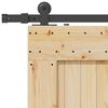 vidaXL Posuvn&eacute; dvere so sadou kovania 70x210 cm borovicov&yacute; mas&iacute;v