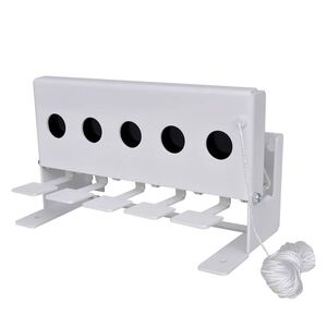 vidaXL 5-bodov&yacute; terč s resetovan&iacute;m