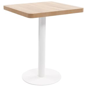 vidaXL Bistro stol&iacute;k bledohned&yacute; 60x60 cm MDF