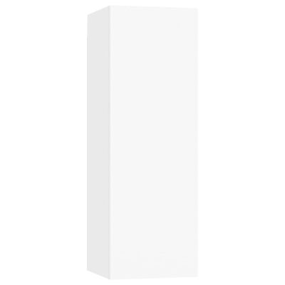 vidaXL 10-dielna súprava TV skriniek biela drevotrieska