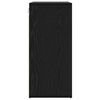 vidaXL Skriňa na top&aacute;nky Čierny dub 77,5 x 30 x 67 cm Kompozitn&eacute; drevo