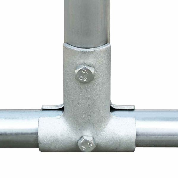 vidaXL Vonkajšia klietka pre sliepky 2,75x4x1,92 m, pozinkovaná oceľ