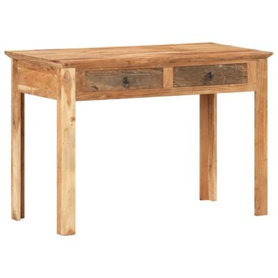 vidaXL Stôl 110x50x75 cm recyklovaný masív