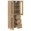 vidaXL Highboard Remeseln&yacute; dub 69,5 x 34 x 180 cm Kompozitn&eacute; drevo