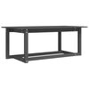 vidaXL Konferenčn&yacute; stol&iacute;k siv&yacute; 110x55x45 cm borovicov&yacute; mas&iacute;v