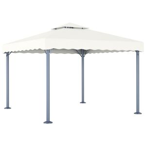 vidaXL Alt&aacute;nok 300x300 cm, kr&eacute;mov&yacute;, hlin&iacute;k