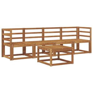 vidaXL Z&aacute;hradn&aacute; s&uacute;prava gaučov 5 pcs Pr&iacute;rodn&aacute;