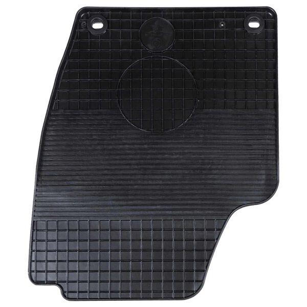 vidaXL Autokoberec 4 pcs Čierna vhodn&eacute; pre VW POLO 10 / 01-09 NS Guma