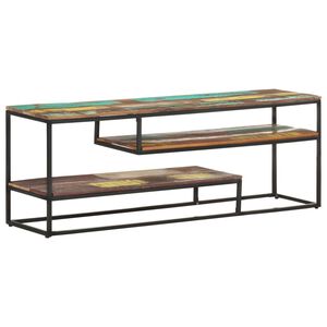 vidaXL TV skrinka 130x30x45 cm mas&iacute;vne recyklovan&eacute; drevo