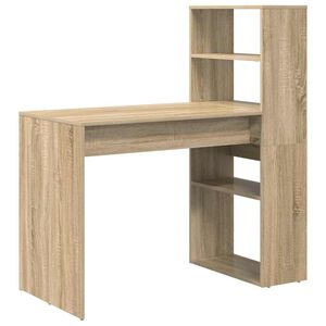 vidaXL St&ocirc;l Sonoma dub Kompozitn&eacute; drevo 113 x 54 x 120 cm