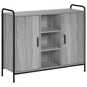 vidaXL Serv&iacute;rovacia skriňa Siv&yacute; Sonoma 97 x 33 x 81 cm