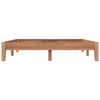 vidaXL Posteľn&yacute; r&aacute;m z teakov&eacute;ho dreva 160x200 cm