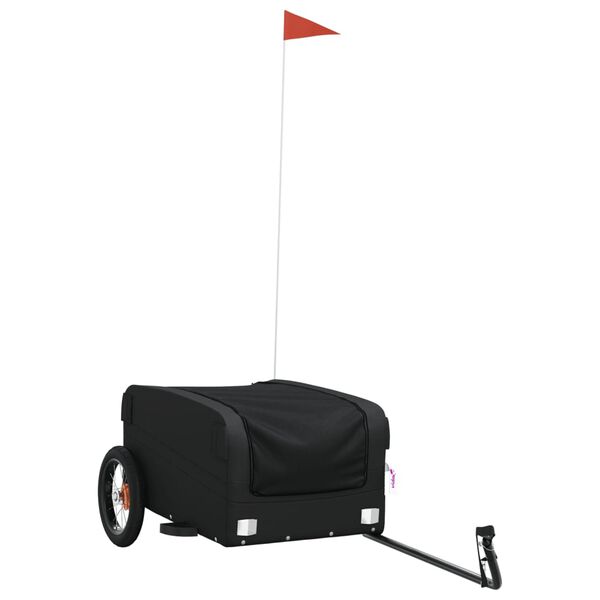 vidaXL Voz&iacute;k za bicykel, čierny 30 kg, železo