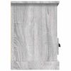 vidaXL TV skrinka siv&yacute; dub sonoma 100x35x50 cm kompozitn&eacute; drevo