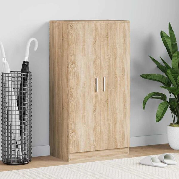 vidaXL Botn&iacute;k so 7 policami, dubov&yacute;