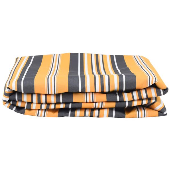 vidaXL N&aacute;hrada mark&iacute;zy Žlt&aacute; a &Scaron;ed&aacute; 1000 x 160 cm Polyesterov&aacute; plachta