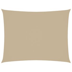 vidaXL Tieniaca plachta oxfordsk&aacute; l&aacute;tka obdĺžnikov&aacute; 2x3,5m b&eacute;žov&aacute;